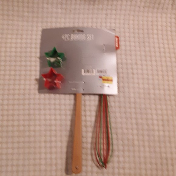 Art & Cook Xmas 4 PC BAKING SET - Picture 3 of 5